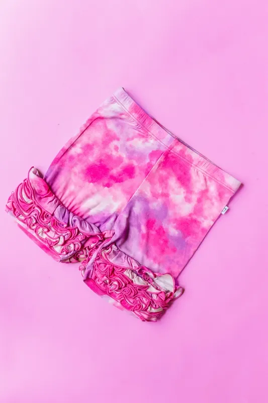 Candy Clouds Dream Ruffle Shorts