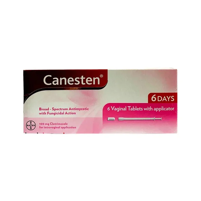 Canesten Vaginal Tablets 100mg 6 Pieces