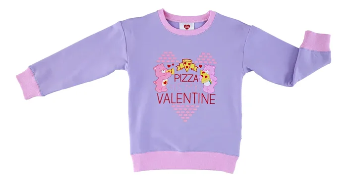 Care Bears™ Pizza Valentine Crewneck Sweatshirt