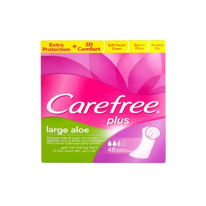Carefree Ps Large Pl Aloe 48 Pieces