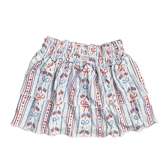 Caroline – Tiered Smocked Skirt