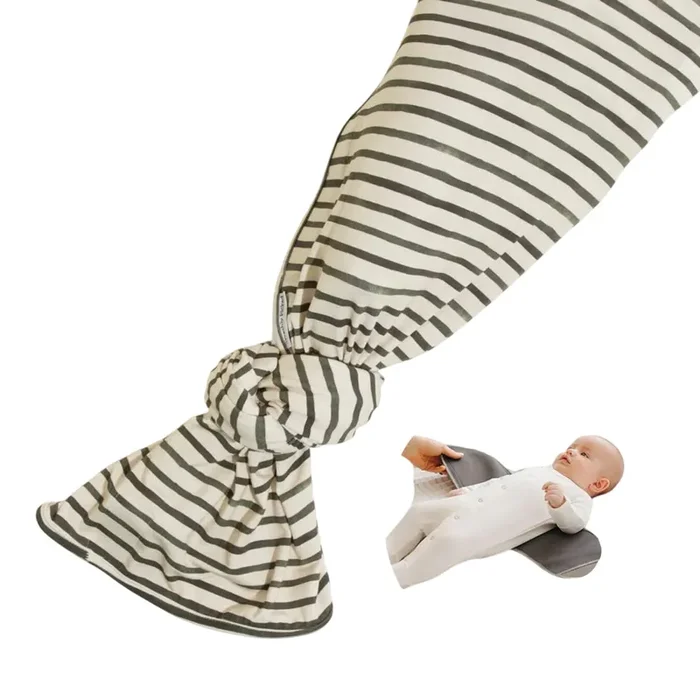 Charcoal Stripes Swaddle Ii