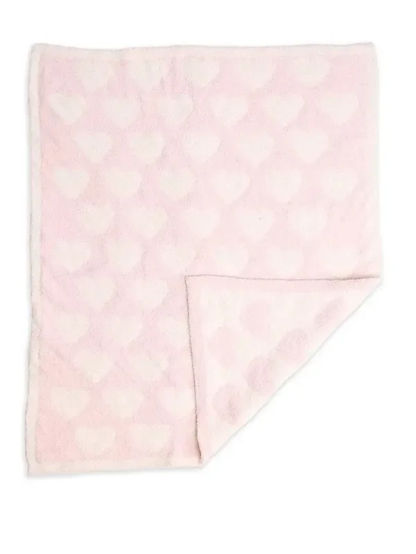 Child Throw Blanket | Pink Heart