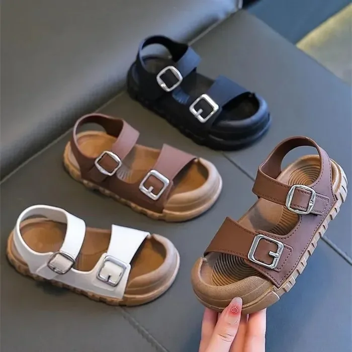 Children’s Sandals With Toe Protection, Ages 1–10 Years