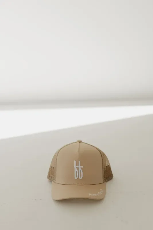 Children’s Trucker Hat | Ff Tan