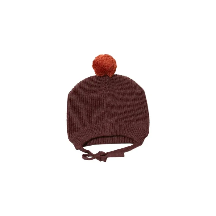Chocolate Knitted Hat