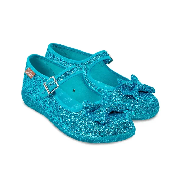 Chocolaticas® Glitter Ice Women’s Mary Jane Flat