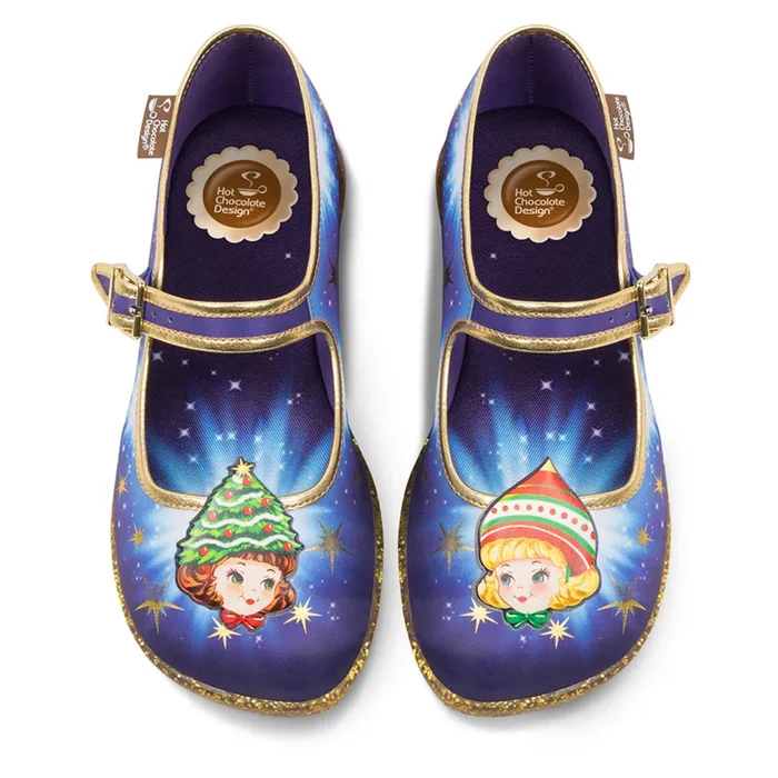 Chocolaticas® Jolly Sisters Women’s Mary Jane Flat