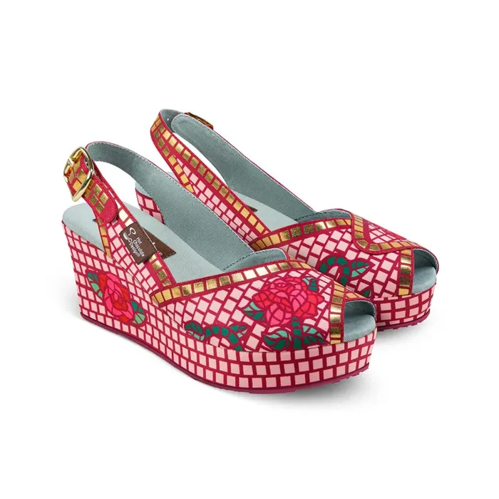 Chocolaticas® Mosaic Garden Women’s Sandal