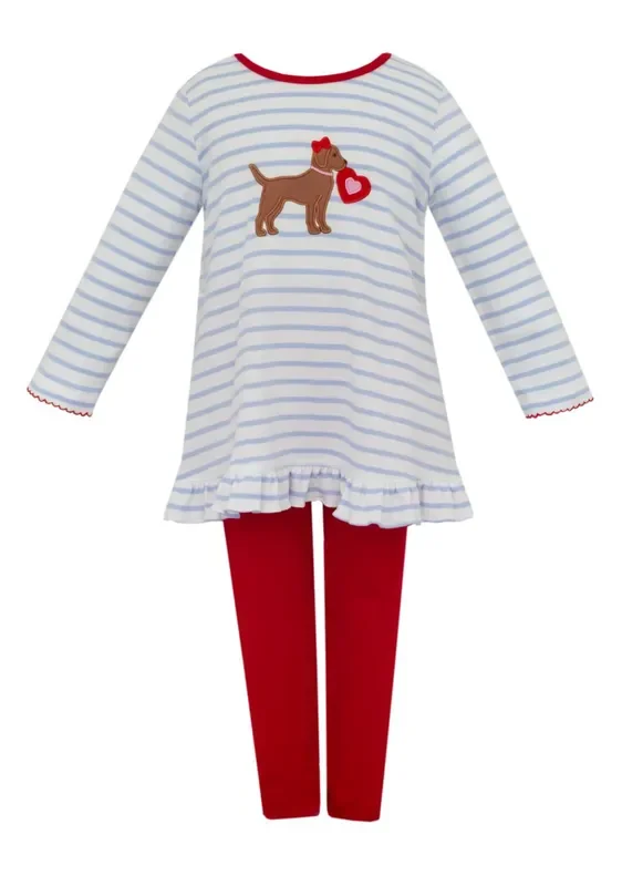 Claire & Charlie Valentine Legging Set