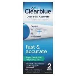 CLEARBLUE PLUS PREGNANCY 2 TEST