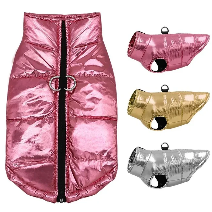 Clothes For Small Dogs Waterproof Puppy Pet Jacket Winter Warm Vest