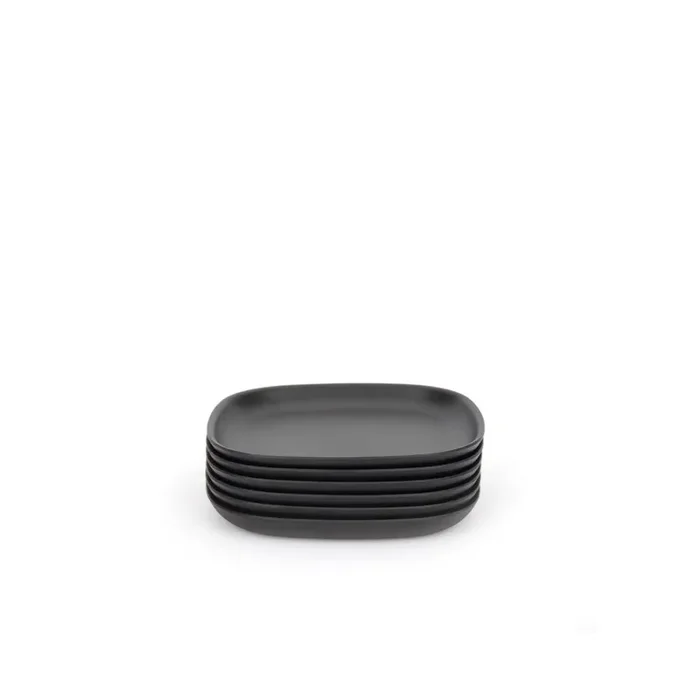 Cocktail Plate Set X 6 – Black