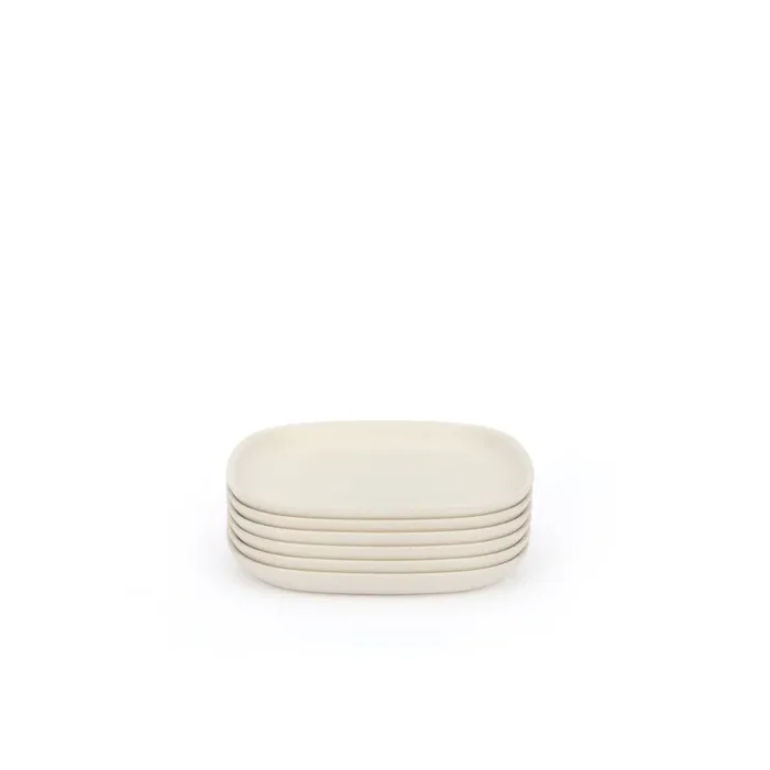 Cocktail Plate Set X 6 – Off White