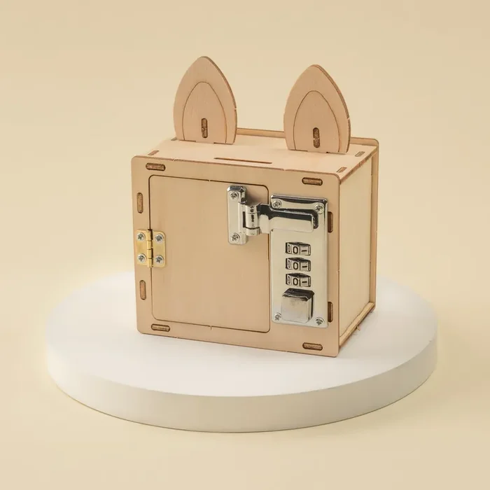 Combination Lock Box & Phone Holder Diy Kit, Educational Stem Toy