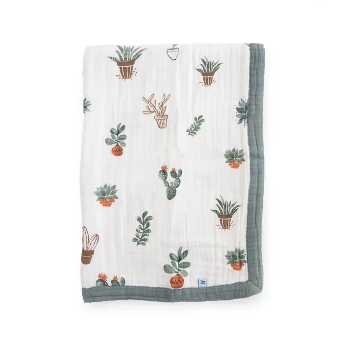 Cotton Muslin Baby Quilt – Prickle Pots