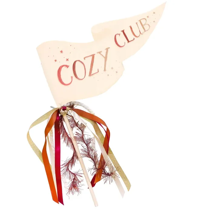 Cozy Club Party Pennant