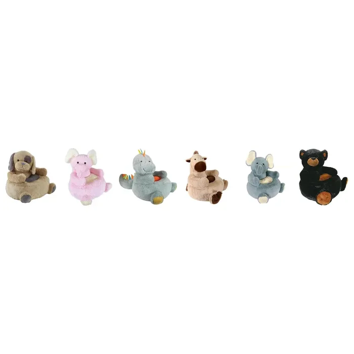 Cozy Plush Animal Chairs In a Variety of Animals for Baby’s and Toddlers!