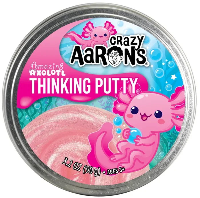 Crazy Aaron’s Amazing Axolotl Thinking Putty