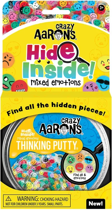 Crazy Aaron’s Hide Inside! Mixed Emotions Thinking Putty