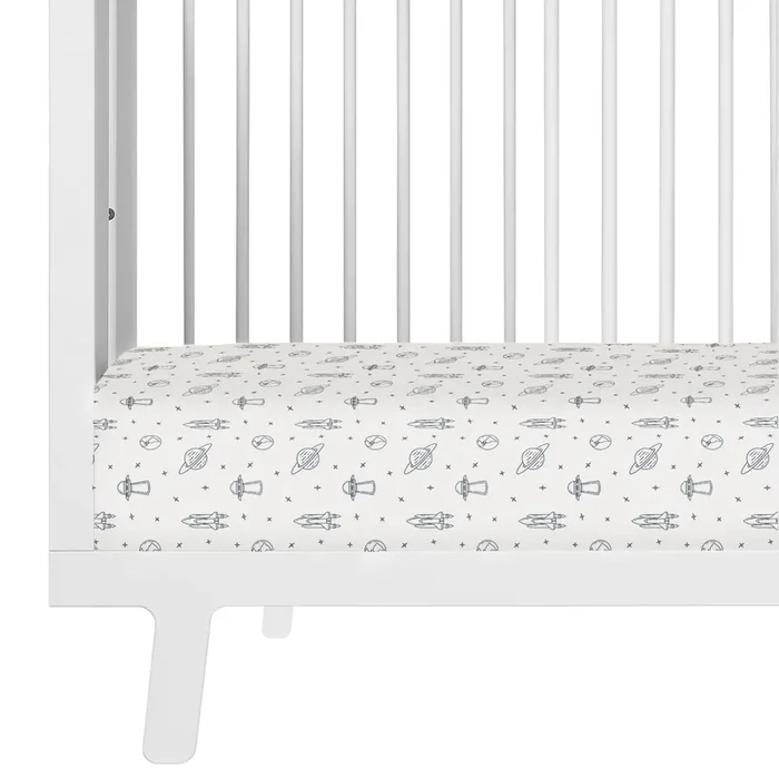 Crib Fitted Sheet With Pillowcase – Celestial
