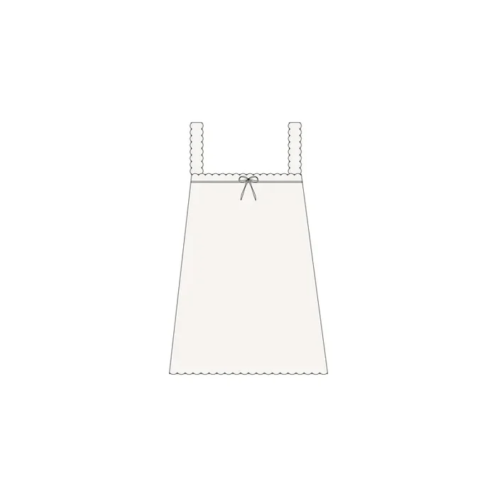 CROCHET TANK MINI DRESS | IVORY