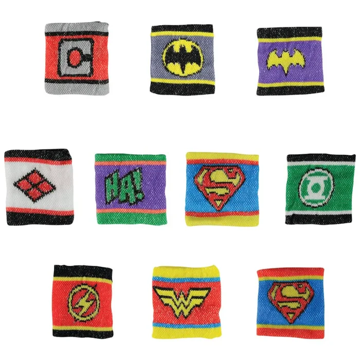 Dc Comics Logo Wristbands – 100 Per Bag