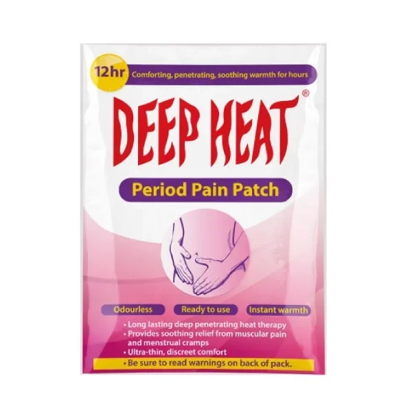 Deep Heat Period Pain Patch 1’s