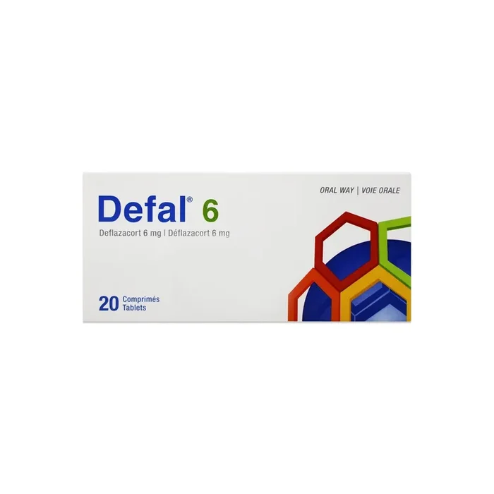 Defal 6 mg Tablet 20 Pieces (Original Prescription Is Mandatory Upon Delivery)