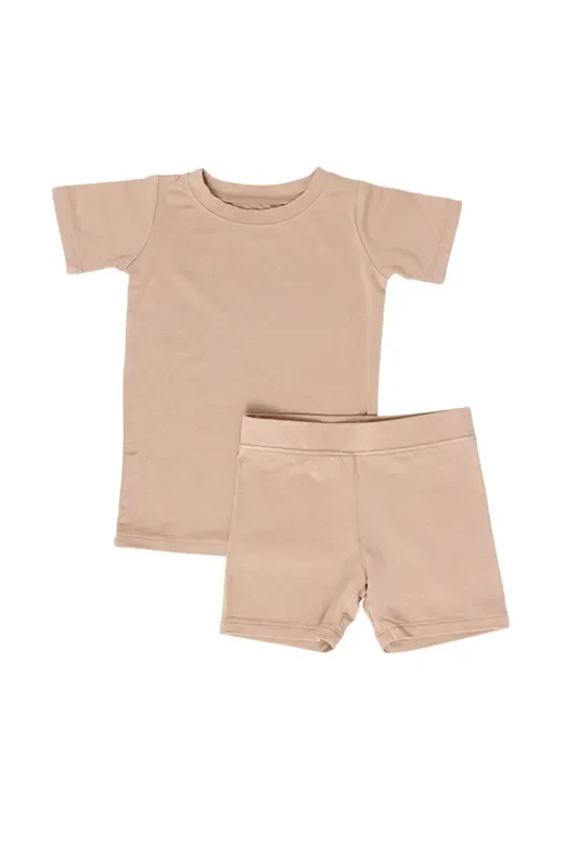 Desert Lark – Cloudblend™ Short Sleeve Pajamas Set