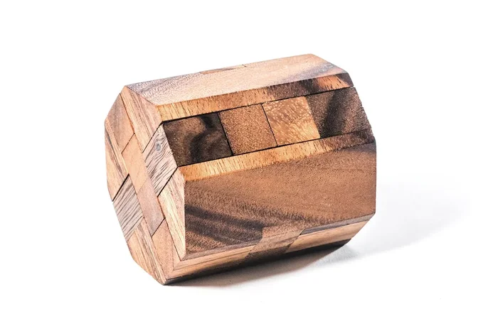 Diamond Cube 4 – Wood Brain Teaser Puzzle