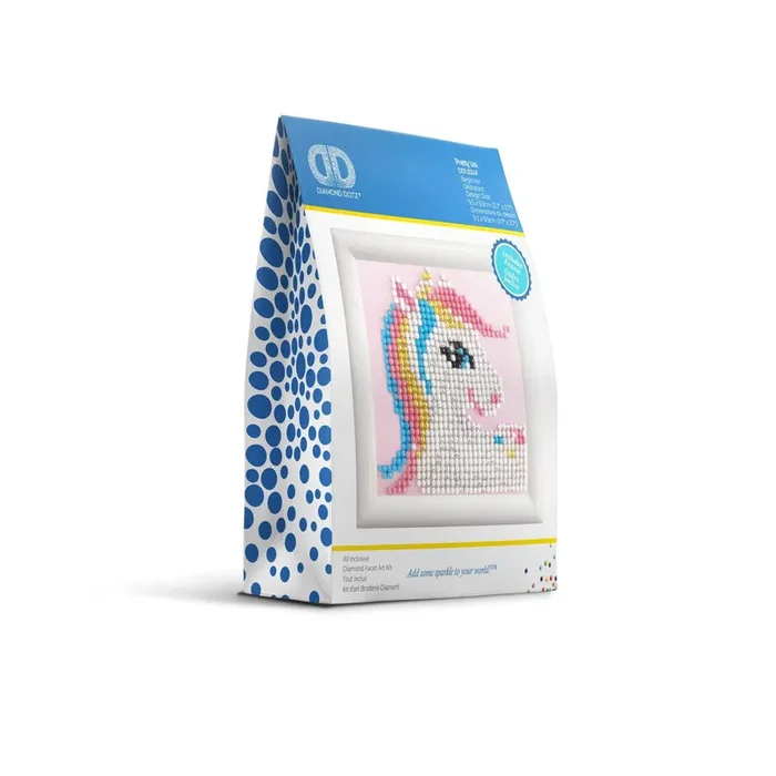 Diamond Dotz Pretty Pony – Framed
