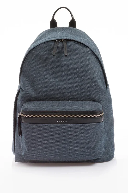 Diaper bag indigo denim
