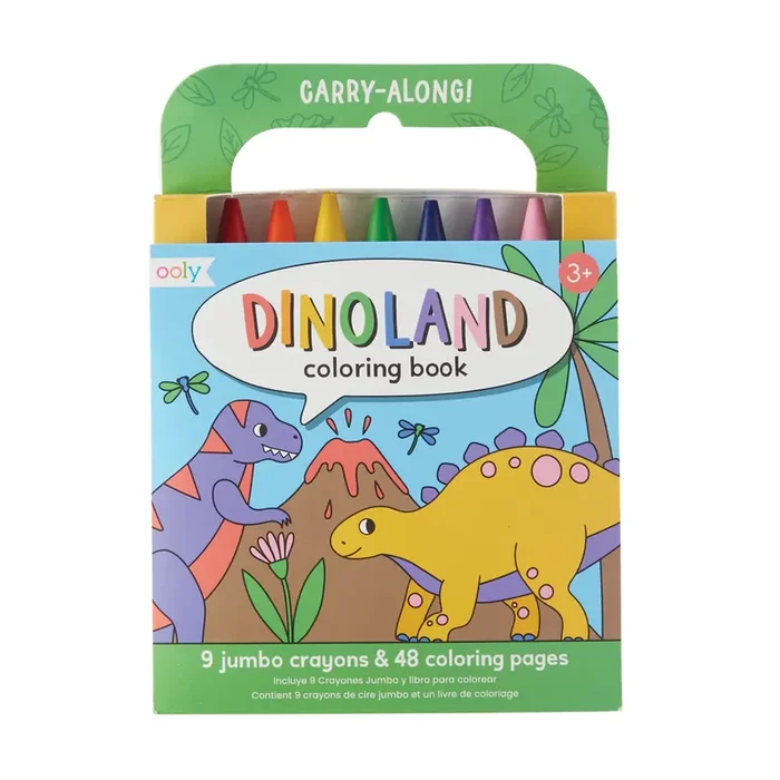 Dinoland Carry-Along Coloring Book