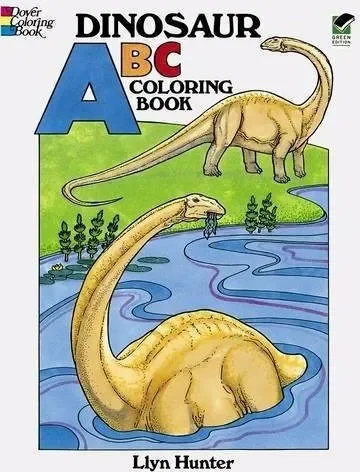 Dinosaur ABC Coloring Book