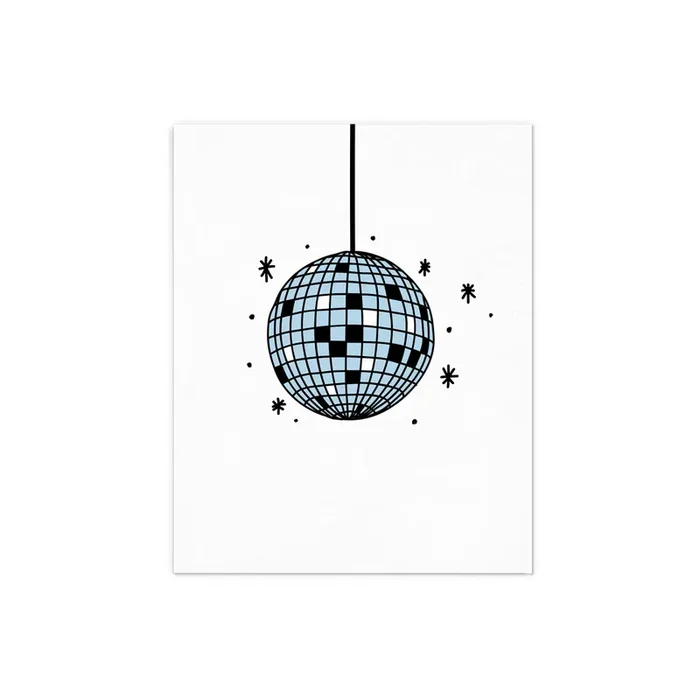 Disco Ball Print