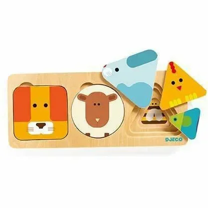 Djeco AnimaBasic Puzzle