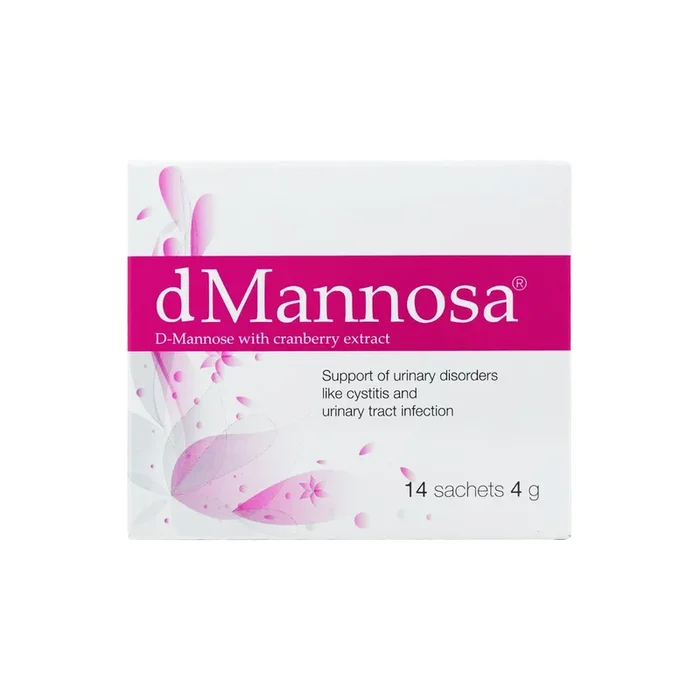 Dmannosa Cranberry 4 gm Sachets 14 Pieces