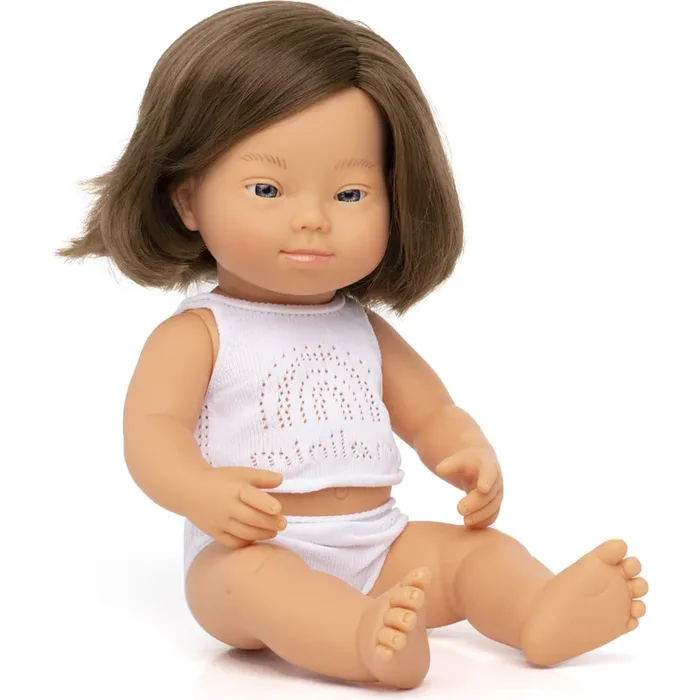 Doll with Down Syndrome | Caucasian Baby Girl | 15 “