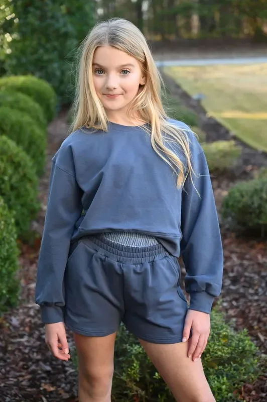Dora Sweatshirt – Slate