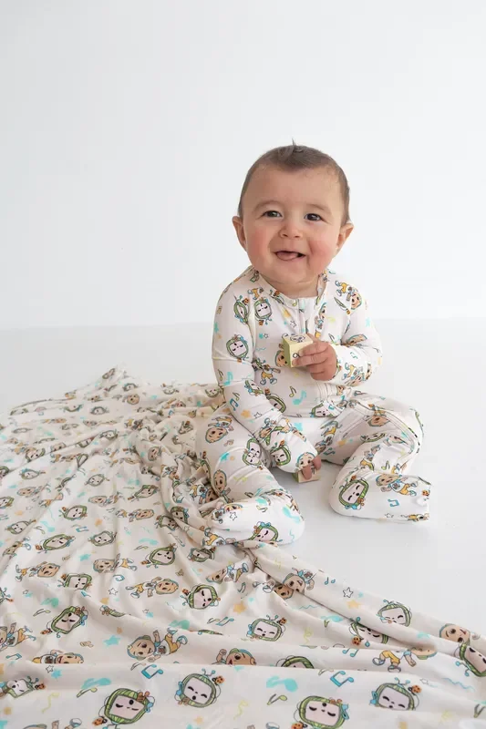 Dream Big Little Co X Cocomelon Jj Musical Melon Dream Romper