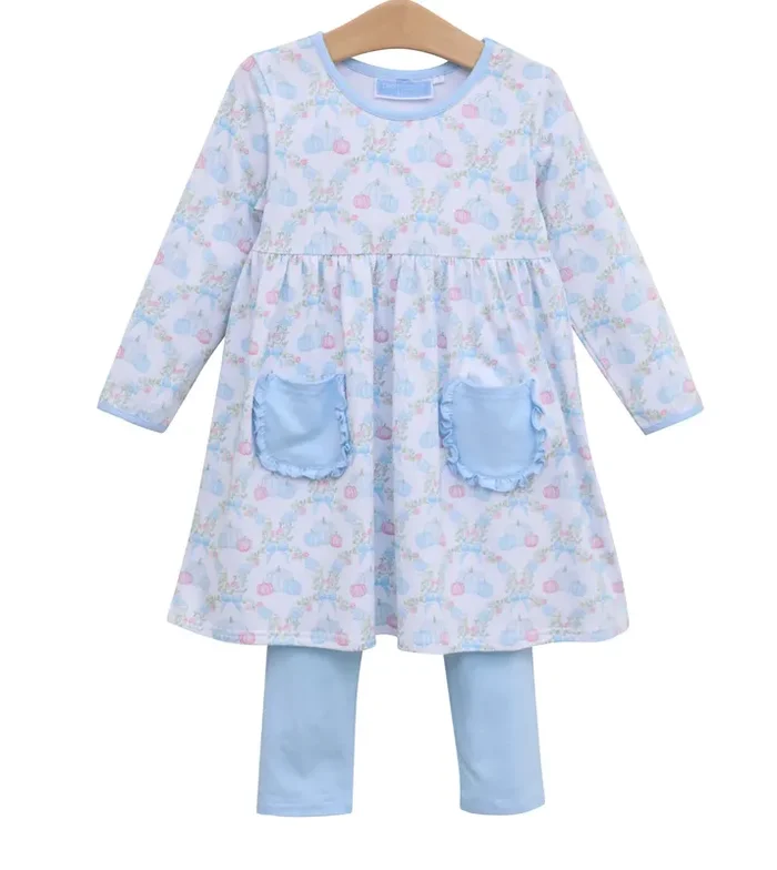 Dress Set | Floral Pumpkin