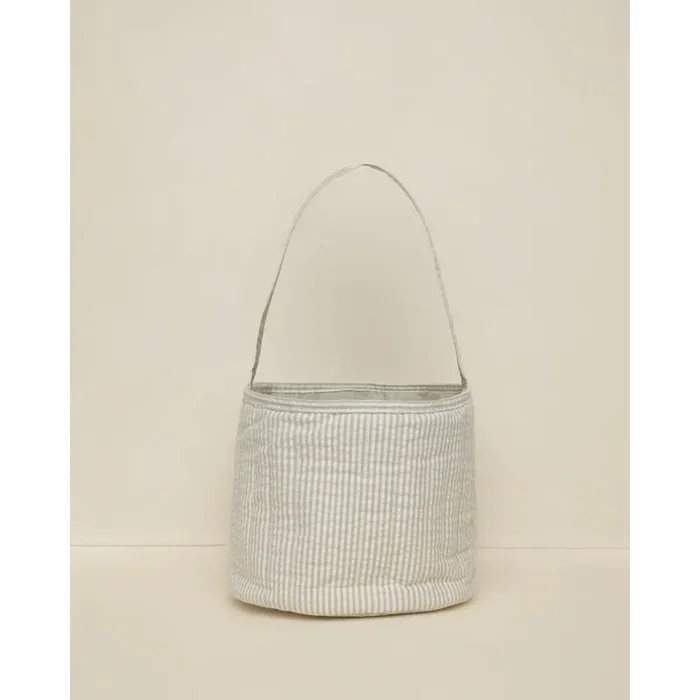EASTER BASKET || SAGE STRIPE