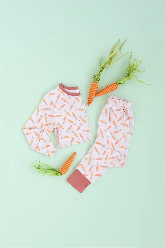 EASTER LOVE pajamas two piece