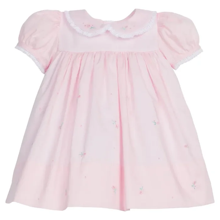 Embroidered Grace Dress – Rose