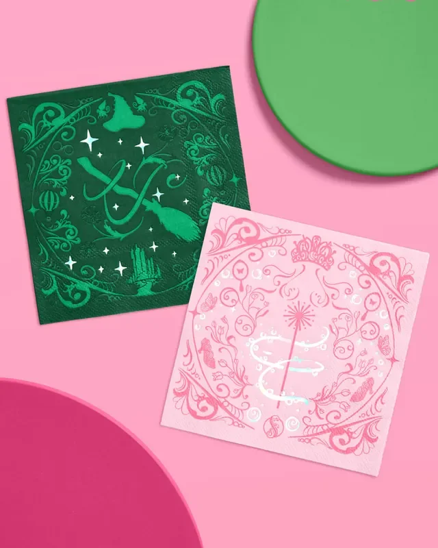 Emerald City Napkins – 24 Paper Napkins