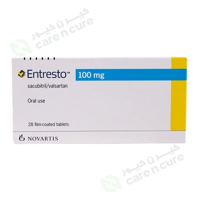 Entresto 100 mg Film Coated Tablet 28 Pieces