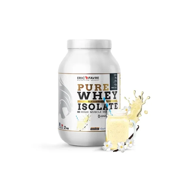Eric Favre Pure Whey 100% Isolate Vanilla 2Kg