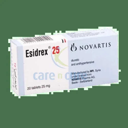 Esidrex 25 mg Tablet 20 Pieces