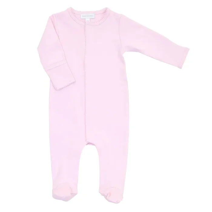 Essentials Solid Pink Footie